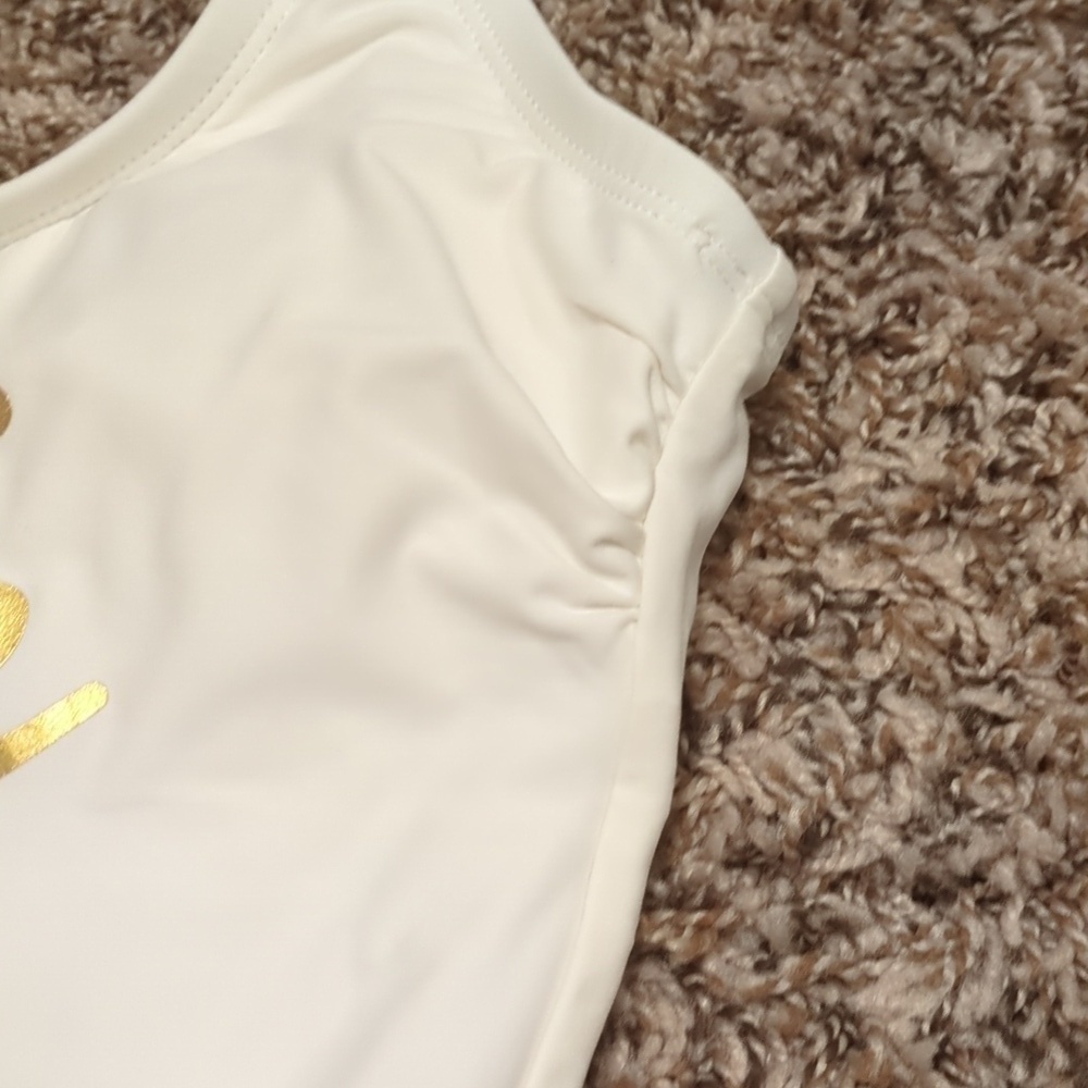 Lulu's Dive Into Romance white bride one piece low scoop back swimsuit - Picture 12 of 15